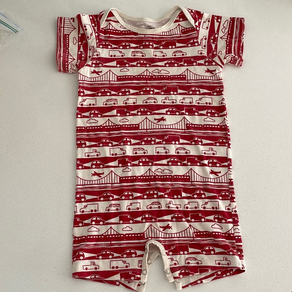 Planes bridges and cars! Winter water factory onesie